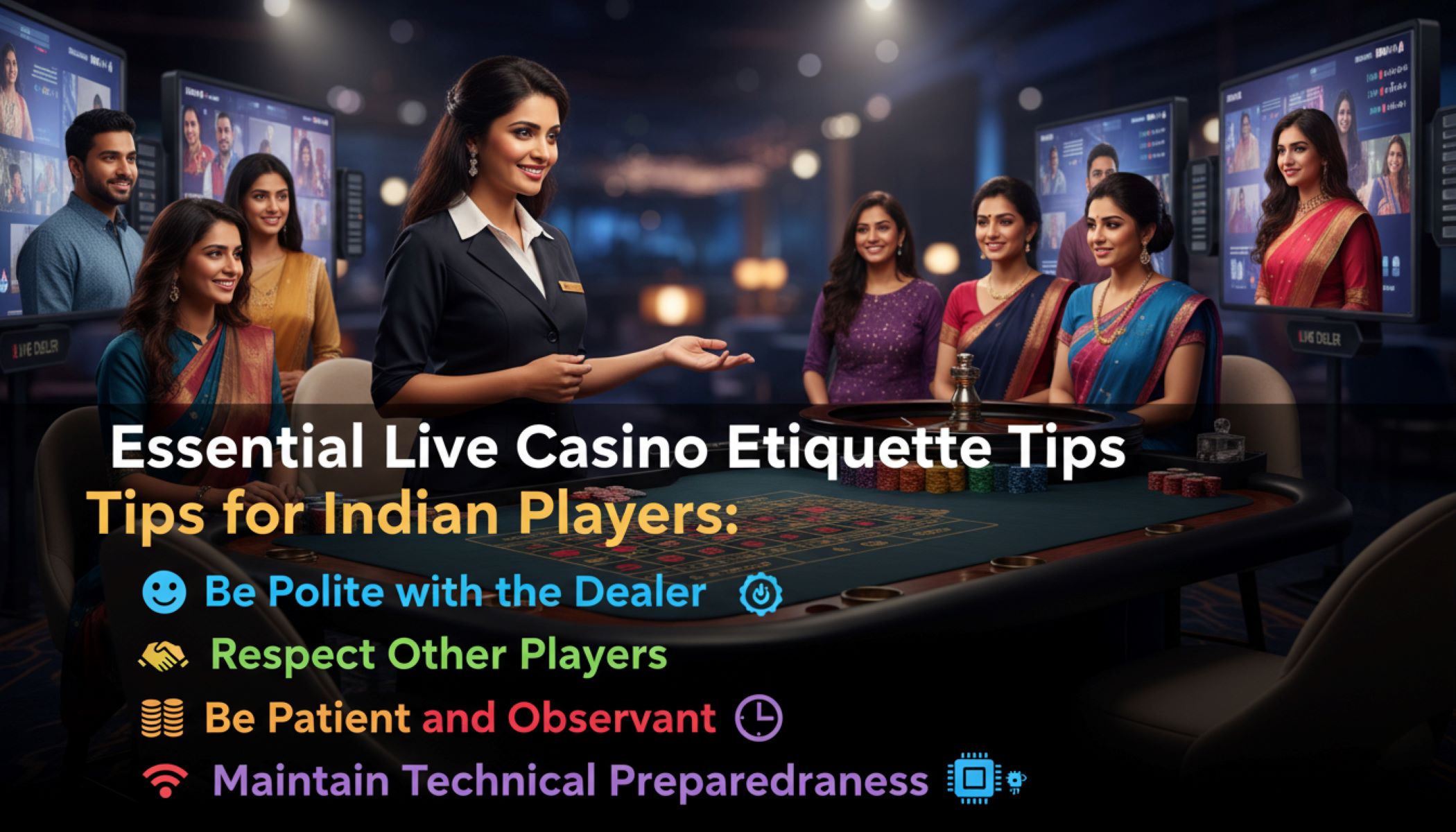 Live Casino Etiquette for Players