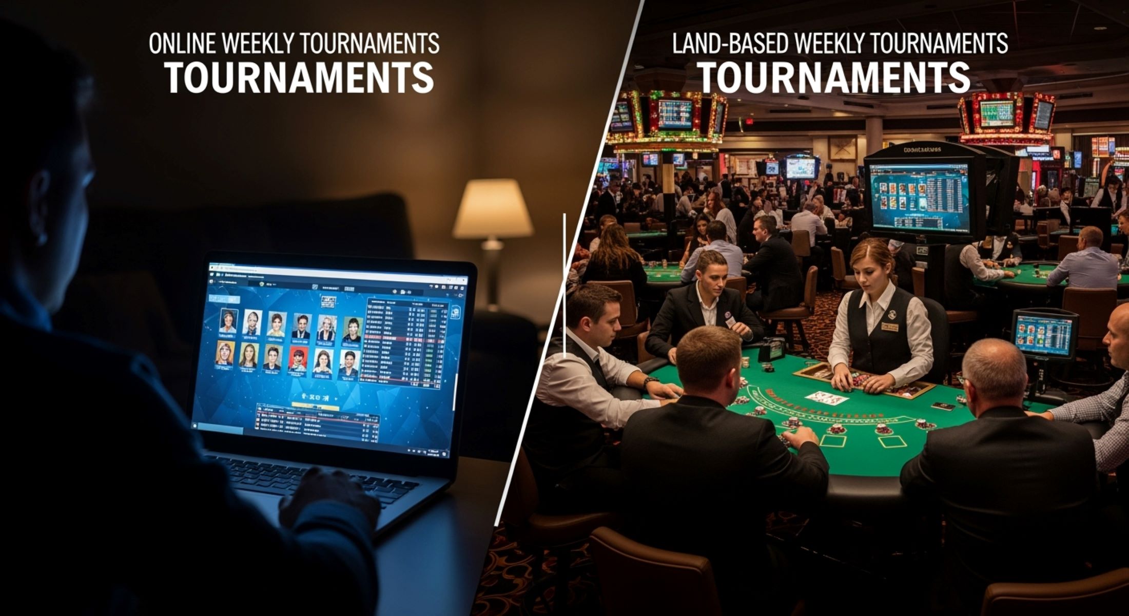 Weekly Tournament Schedules in Casinos